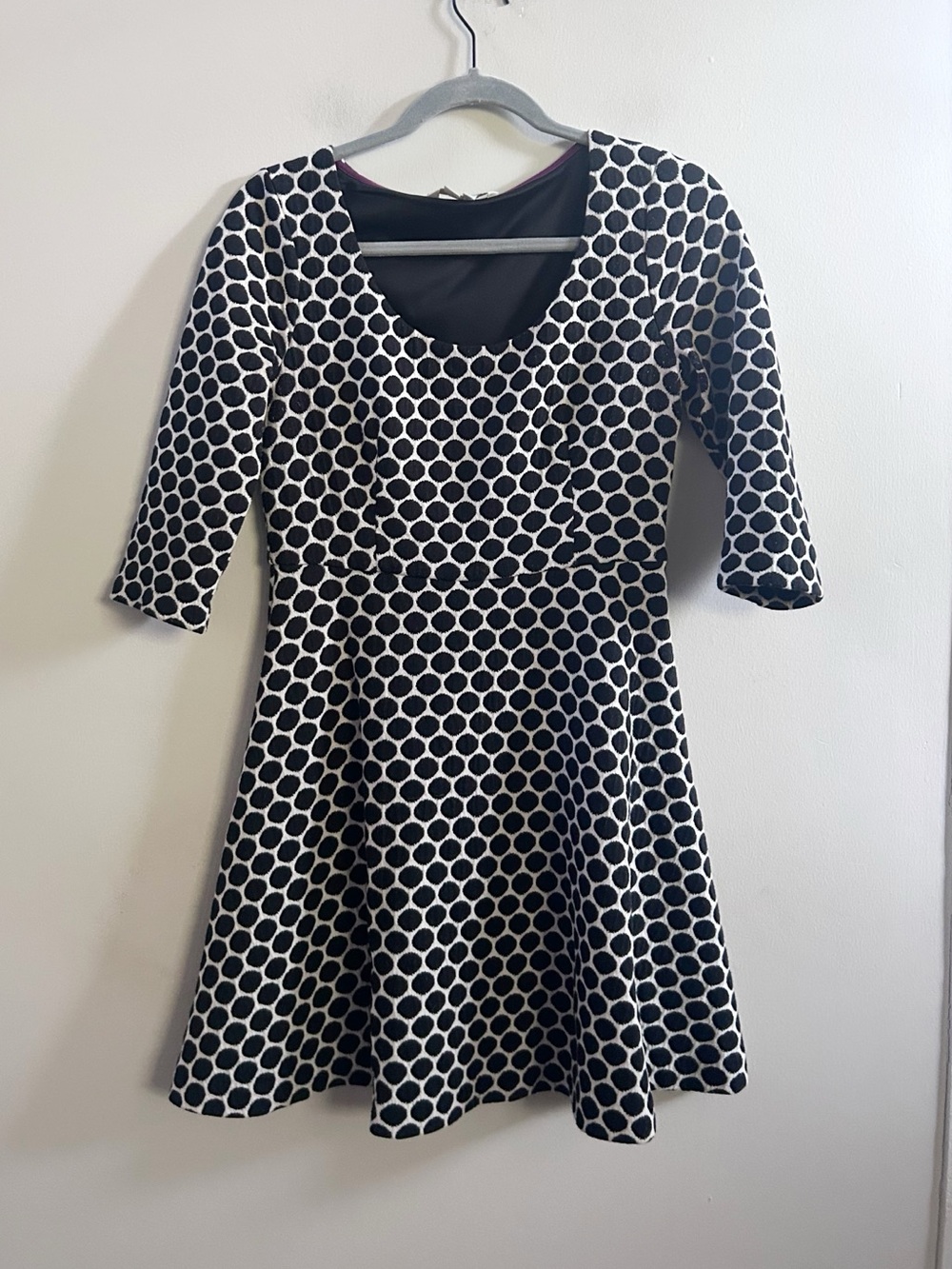Boden polka dot dress 4 petite